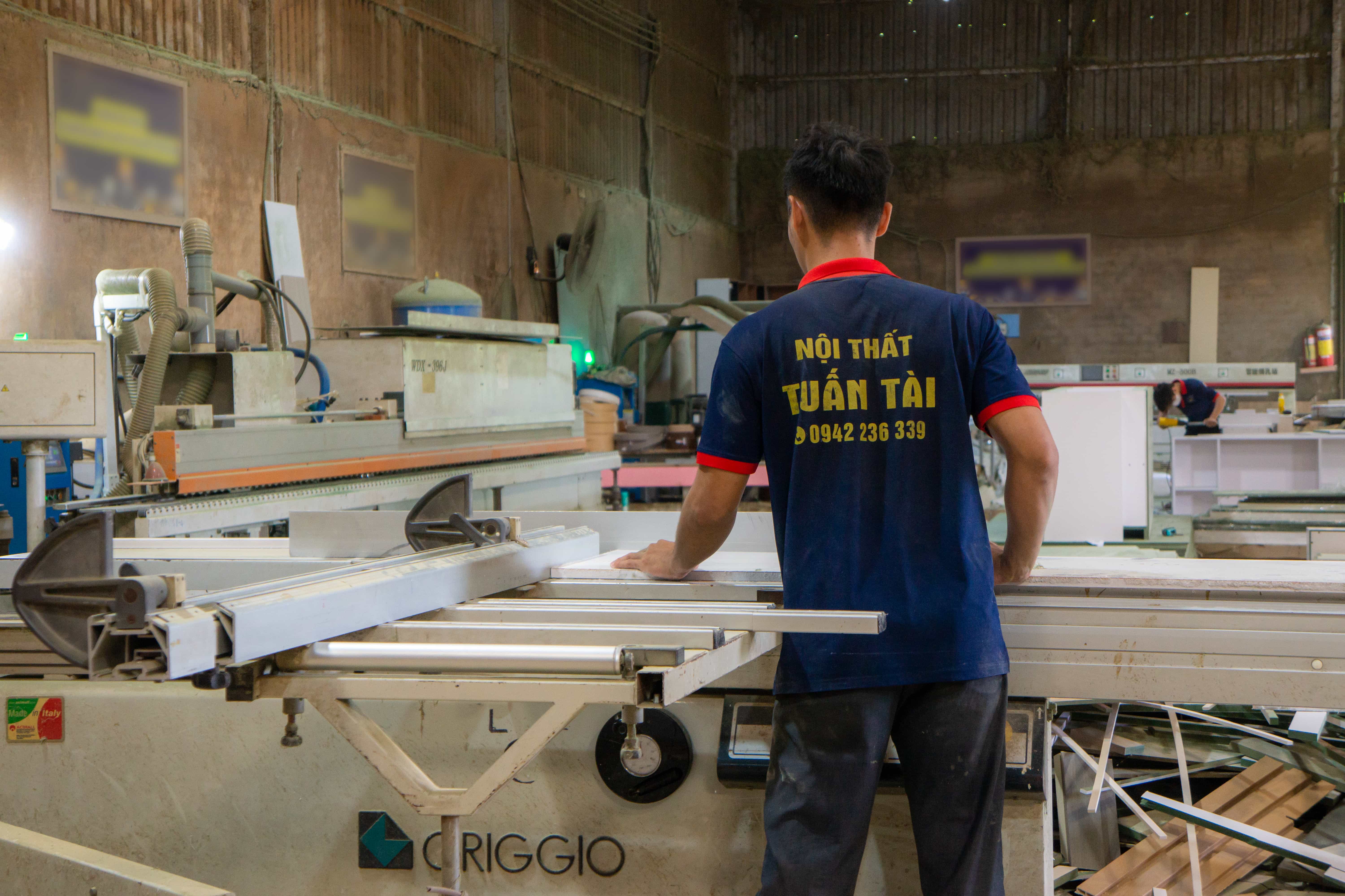 Xưởng sản xuất hiện đại