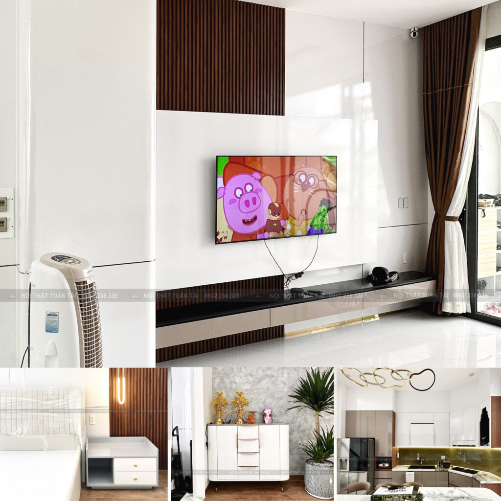 Nhà anh David Tùng – KDC Nam Long - Dự án nội thất Tuấn Tài