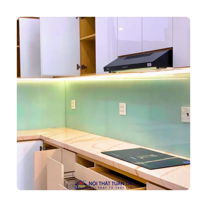 Top 3 mẫu tủ bếp Cần Thơ đẹp được săn đón nhất hiện nay 1 Mẫu tủ bếp Cần Thơ đẹp