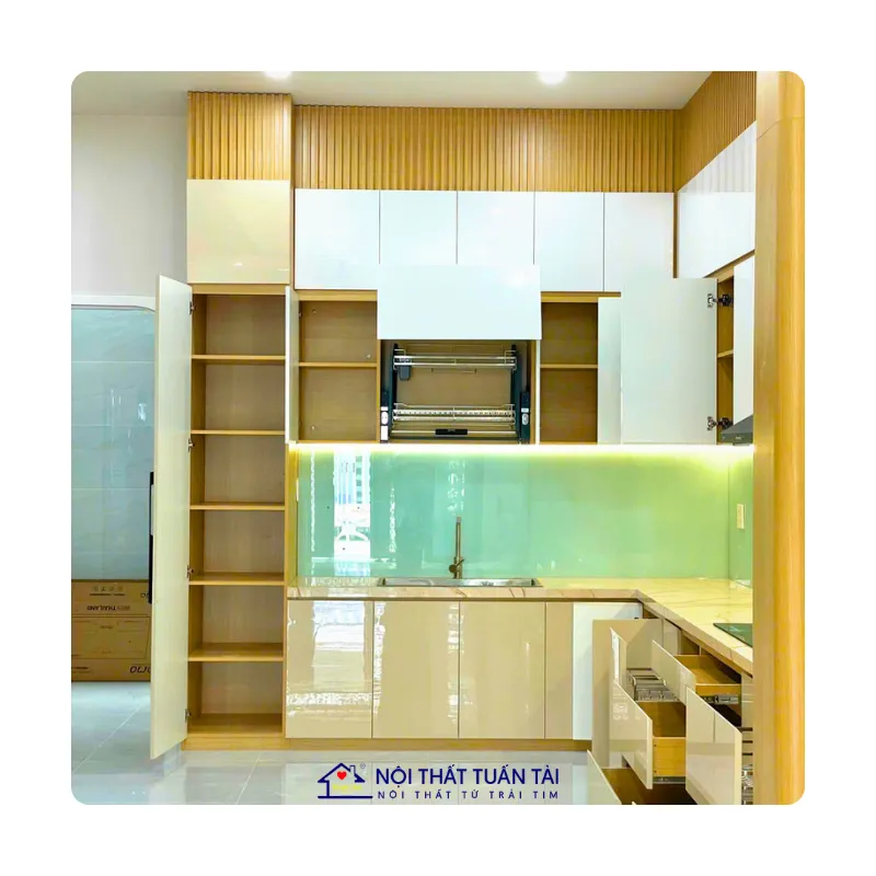 Tủ bếp Cần Thơ: 4 mẫu đẹp, báo giá chi tiết và thi công chuyên nghiệp 2025 1 Tủ bếp Cần Thơ