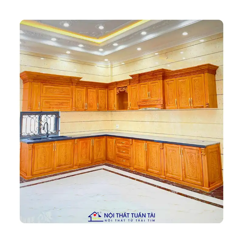 Tủ bếp Cần Thơ: 4 mẫu đẹp, báo giá chi tiết và thi công chuyên nghiệp 2025 12 Tủ bếp Cần Thơ