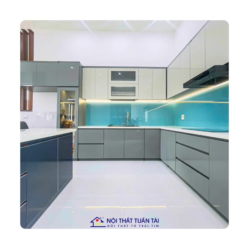 Tủ bếp Cần Thơ: 4 mẫu đẹp, báo giá chi tiết và thi công chuyên nghiệp 2025 14 Tủ bếp Cần Thơ