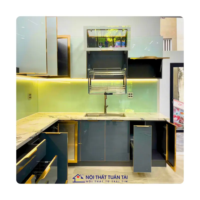 Tủ bếp Cần Thơ: 4 mẫu đẹp, báo giá chi tiết và thi công chuyên nghiệp 2025 24 Tủ bếp Cần Thơ