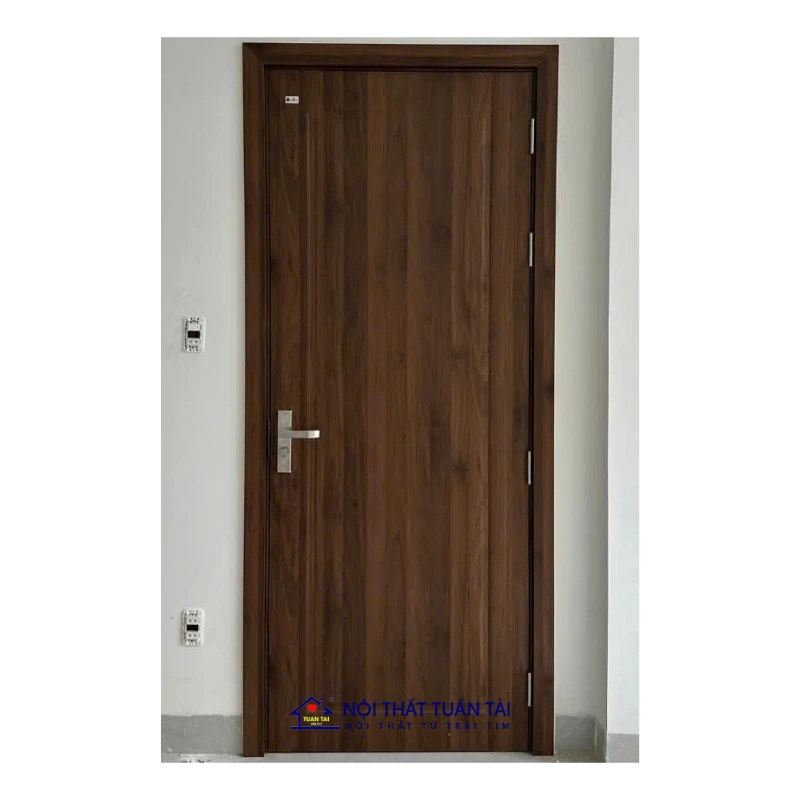 Do không chứa cellulose như gỗ, cửa nhựa giả gỗ không bị mối mọt tấn công