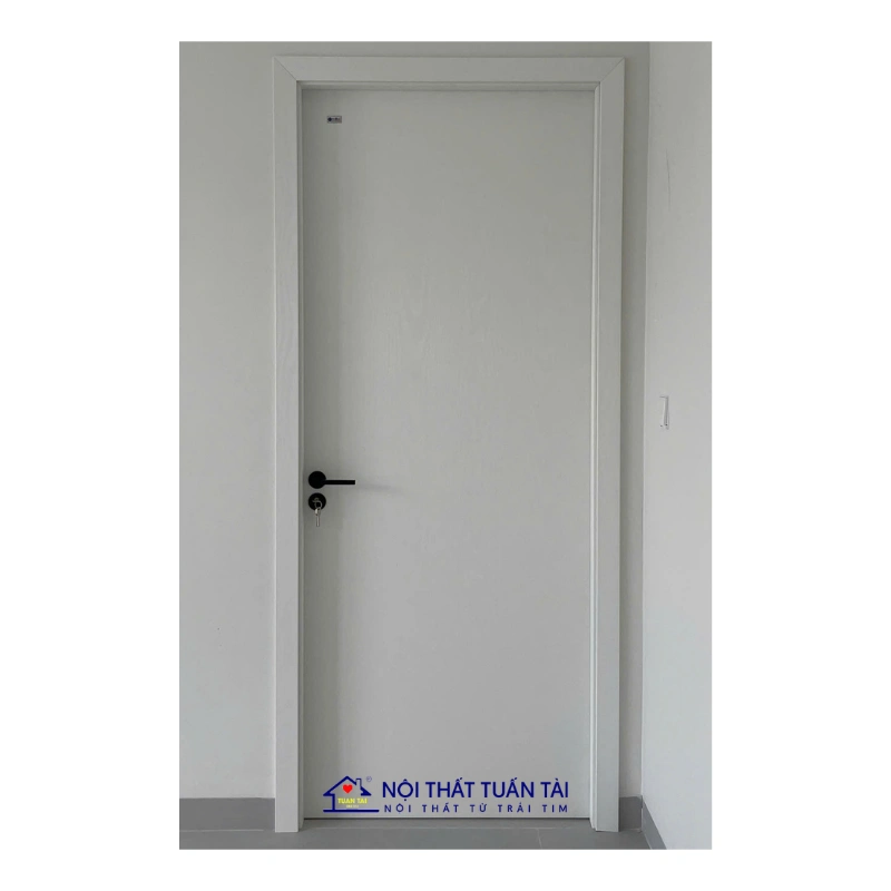 Cửa composite tại vị trí thông phòng đáp ứng tốt về độ bền, vận hành êm và tính thẩm mỹ