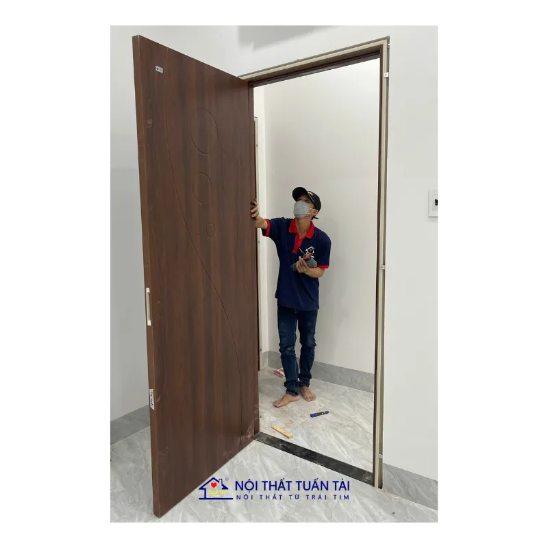 5 mẫu cửa composite phòng ngủ Cần Thơ: Có đáng thay thế cửa gỗ? 15 Cửa composite phòng ngủ Cần Thơ